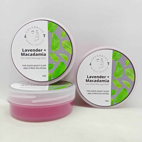 Lavender massage balm pain relief