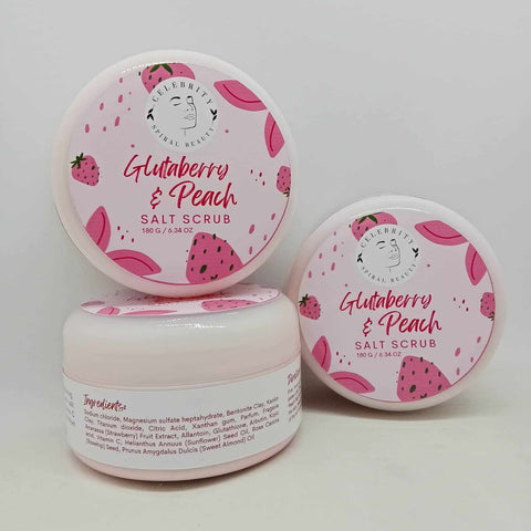 Salt Scrub berry peach